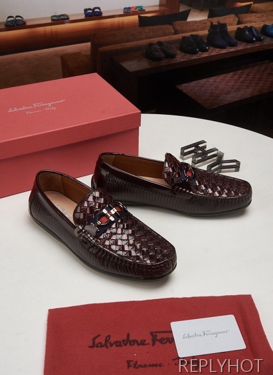 Ferragamo  2020 Mens Leather Loafer