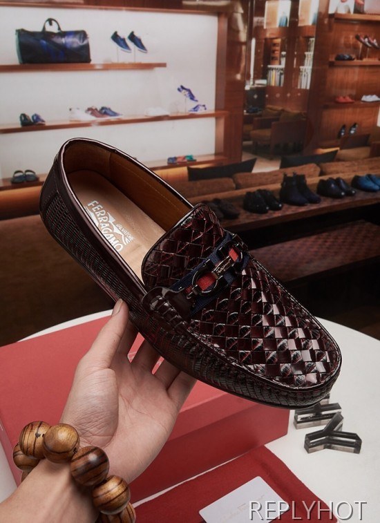 Ferragamo  2020 Mens Leather Loafer