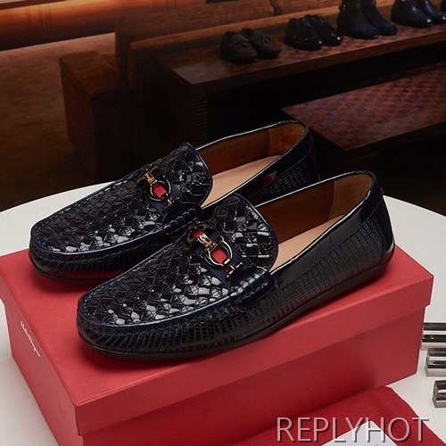 Ferragamo  2020 Mens Leather Loafer
