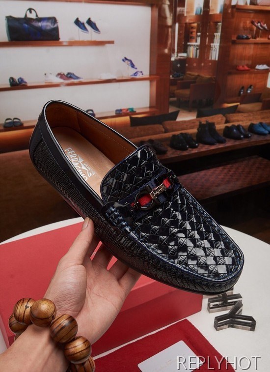 Ferragamo  2020 Mens Leather Loafer