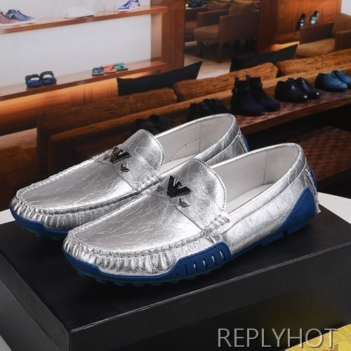 Armani 2020 Mens Leather Loafer