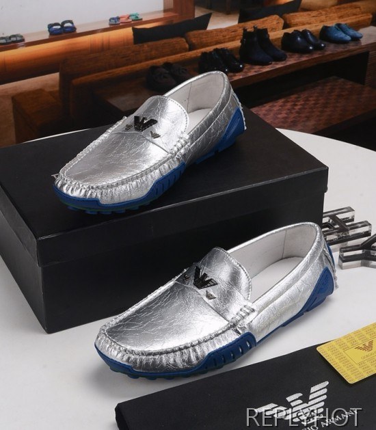 Armani 2020 Mens Leather Loafer
