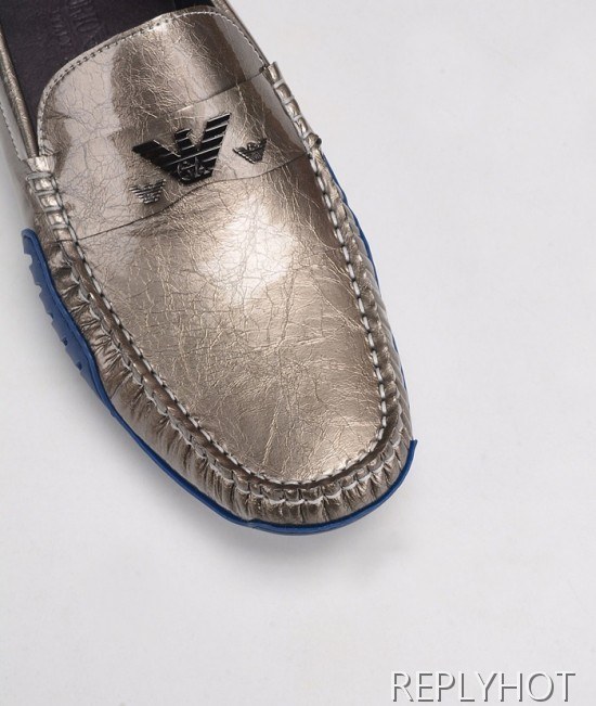 Armani 2020 Mens Leather Loafer