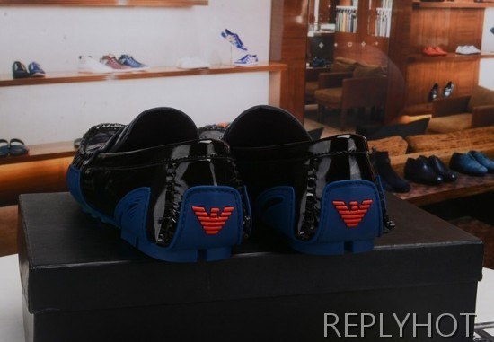 Armani 2020 Mens Leather Loafer