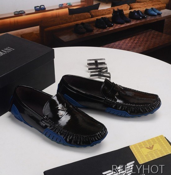 Armani 2020 Mens Leather Loafer