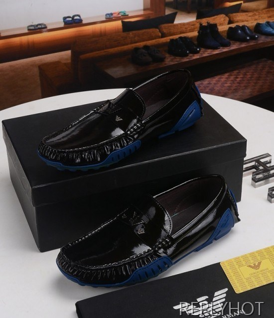 Armani 2020 Mens Leather Loafer