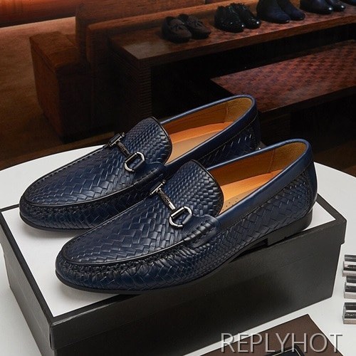 Gucci 2020 Mens Leather Loafer