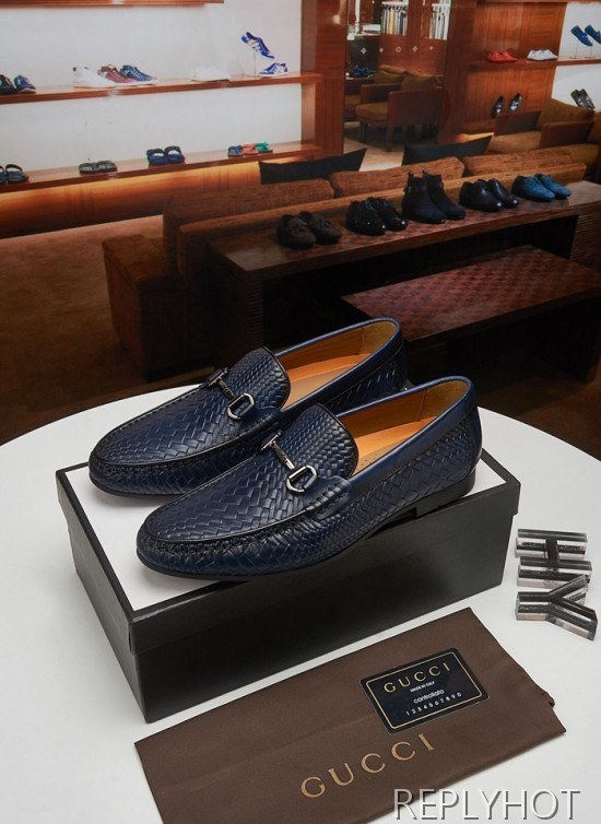 Gucci 2020 Mens Leather Loafer