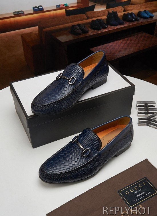 Gucci 2020 Mens Leather Loafer