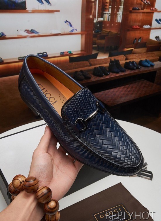 Gucci 2020 Mens Leather Loafer