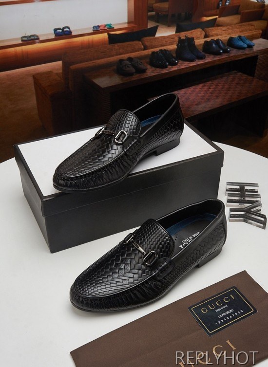 Gucci 2020 Mens Leather Loafer