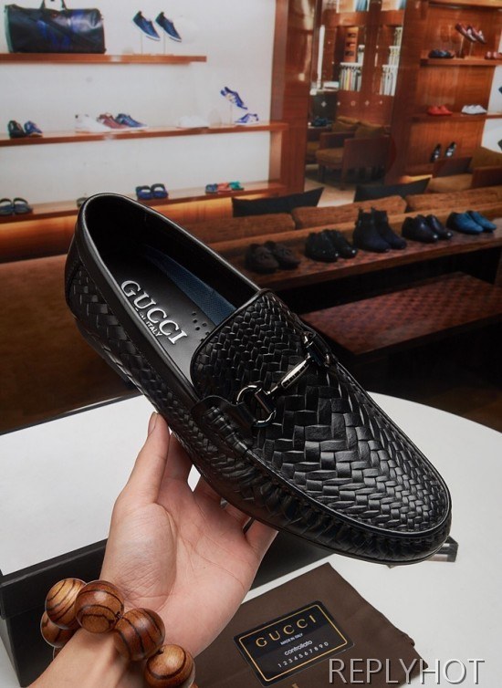Gucci 2020 Mens Leather Loafer
