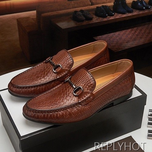 Gucci 2020 Mens Leather Loafer