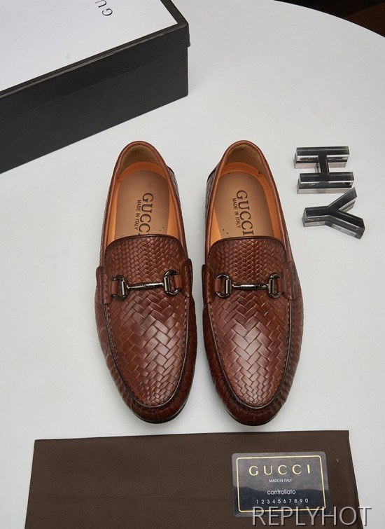 Gucci 2020 Mens Leather Loafer