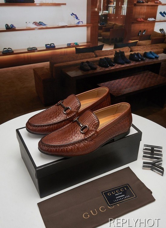 Gucci 2020 Mens Leather Loafer