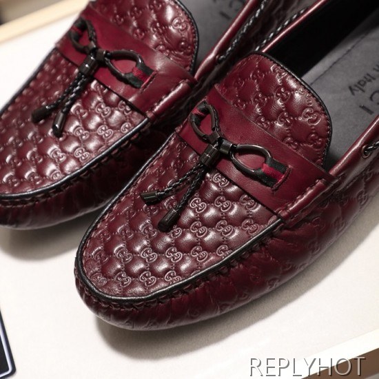 Gucci 2020 Mens Leather Loafer