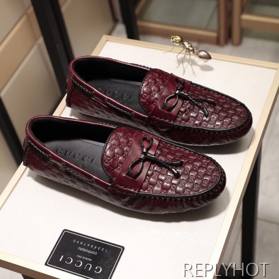 Gucci 2020 Mens Leather Loafer