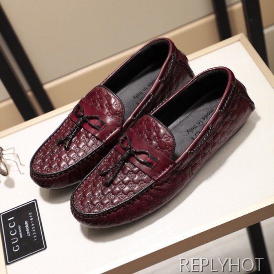 Gucci 2020 Mens Leather Loafer