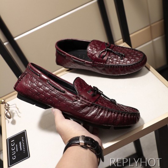 Gucci 2020 Mens Leather Loafer