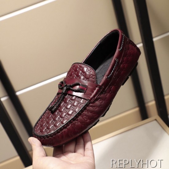 Gucci 2020 Mens Leather Loafer