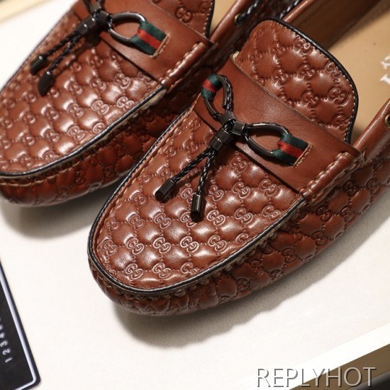 Gucci 2020 Mens Leather Loafer