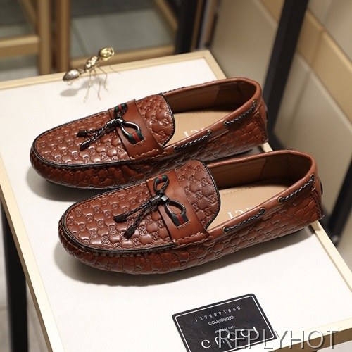 Gucci 2020 Mens Leather Loafer