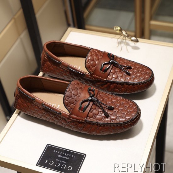 Gucci 2020 Mens Leather Loafer