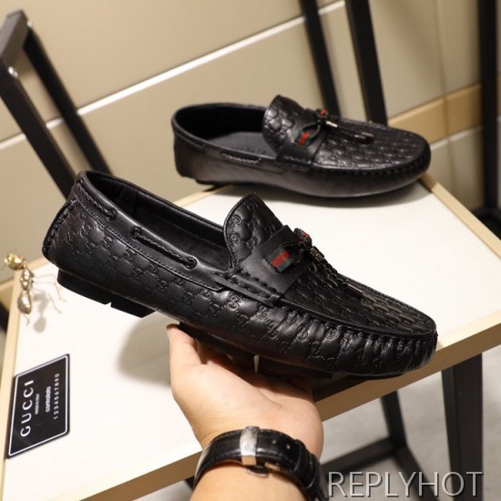 Gucci 2020 Mens Leather Loafer