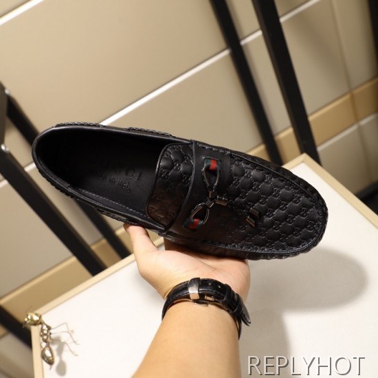 Gucci 2020 Mens Leather Loafer