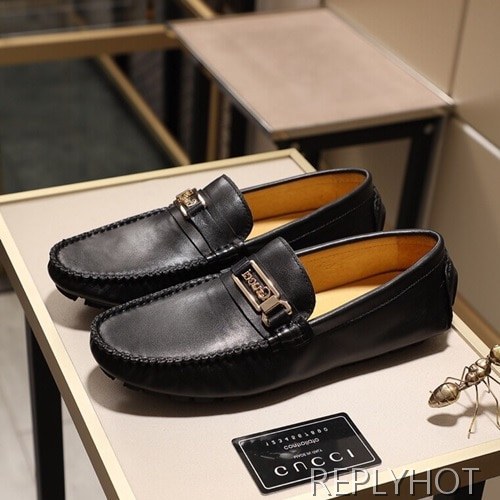 Gucci 2020 Mens Leather Loafer