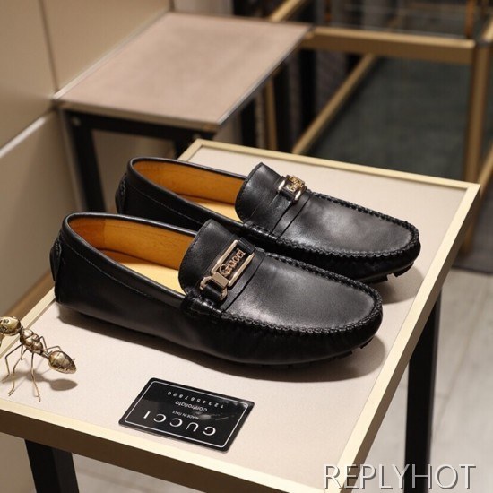 Gucci 2020 Mens Leather Loafer