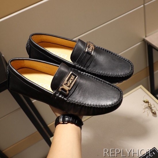 Gucci 2020 Mens Leather Loafer
