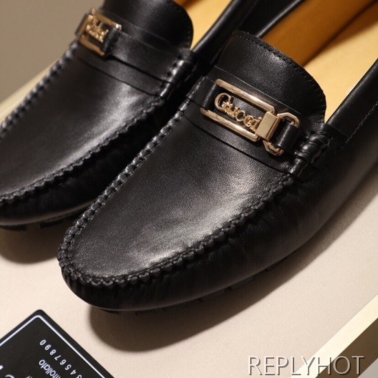 Gucci 2020 Mens Leather Loafer