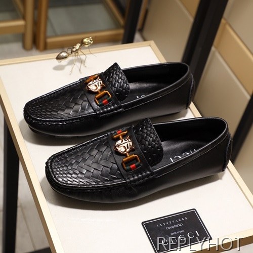 Gucci 2020 Mens Leather Loafer