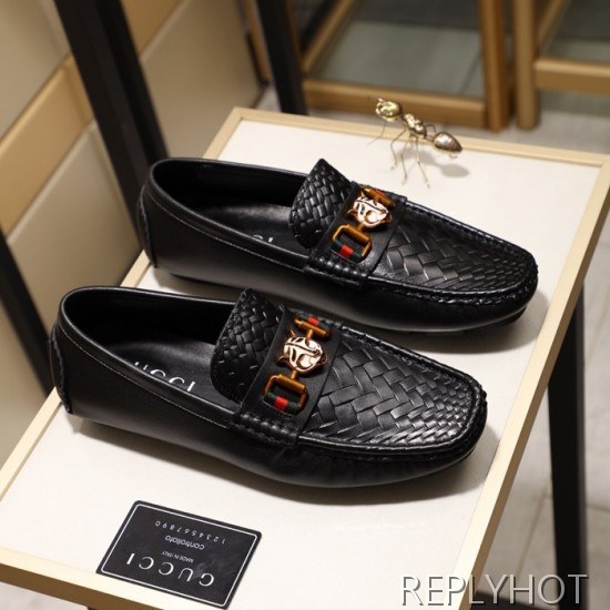 Gucci 2020 Mens Leather Loafer