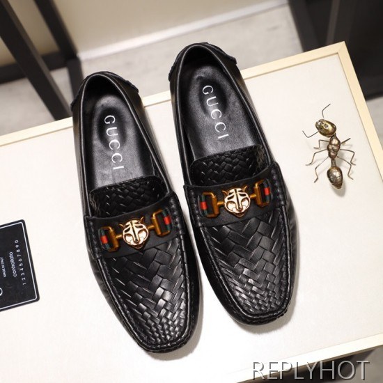 Gucci 2020 Mens Leather Loafer
