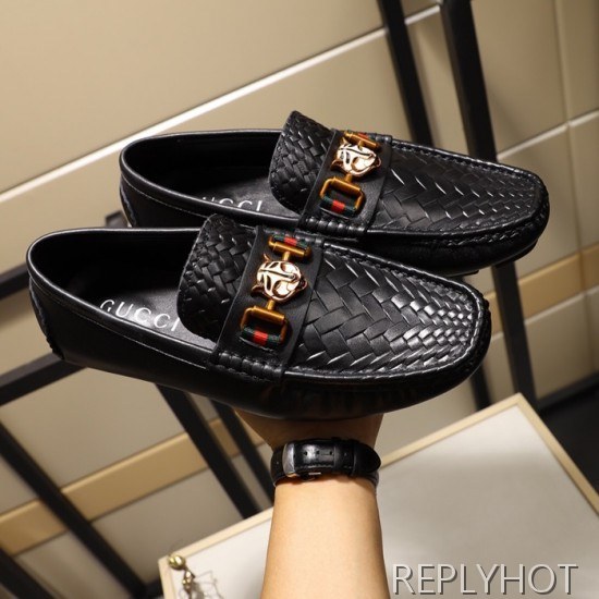 Gucci 2020 Mens Leather Loafer