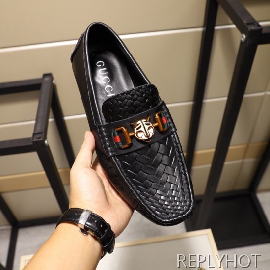 Gucci 2020 Mens Leather Loafer
