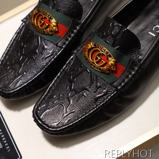Gucci 2020 Mens Leather Loafer