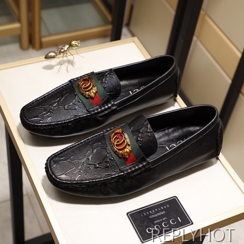 Gucci 2020 Mens Leather Loafer