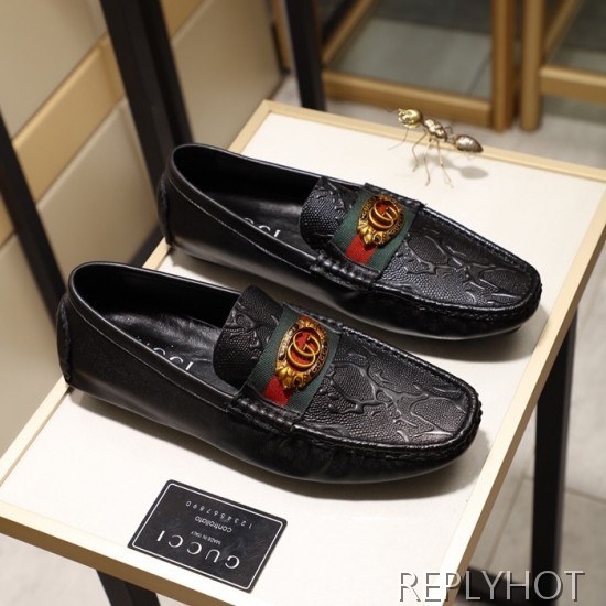 Gucci 2020 Mens Leather Loafer