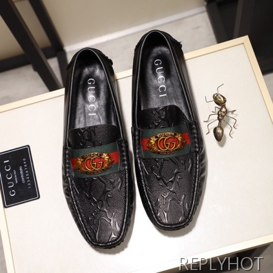 Gucci 2020 Mens Leather Loafer