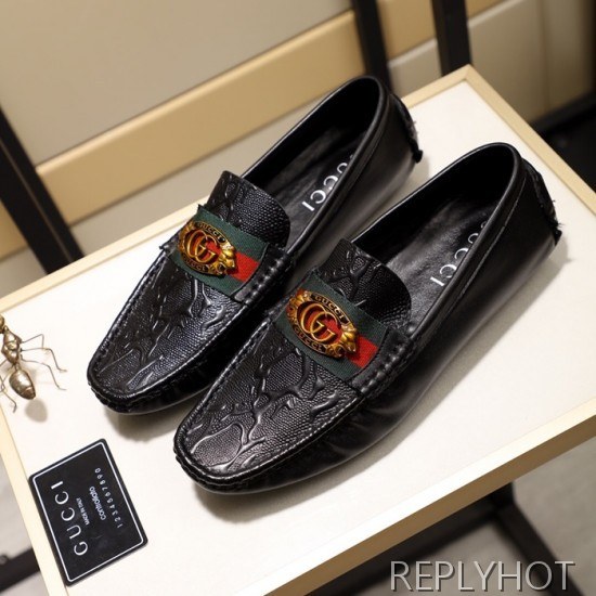 Gucci 2020 Mens Leather Loafer