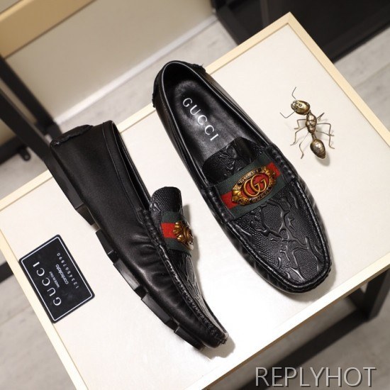 Gucci 2020 Mens Leather Loafer