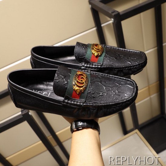 Gucci 2020 Mens Leather Loafer