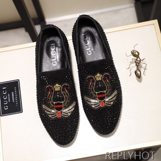 Gucci 2020 Mens Leather Loafer