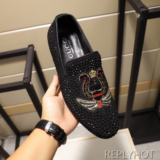 Gucci 2020 Mens Leather Loafer
