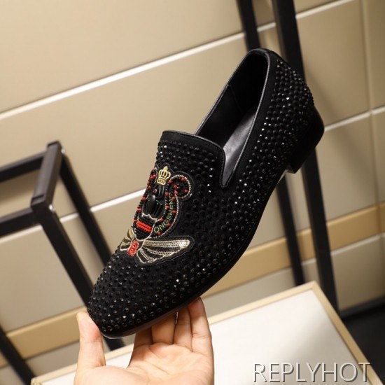 Gucci 2020 Mens Leather Loafer