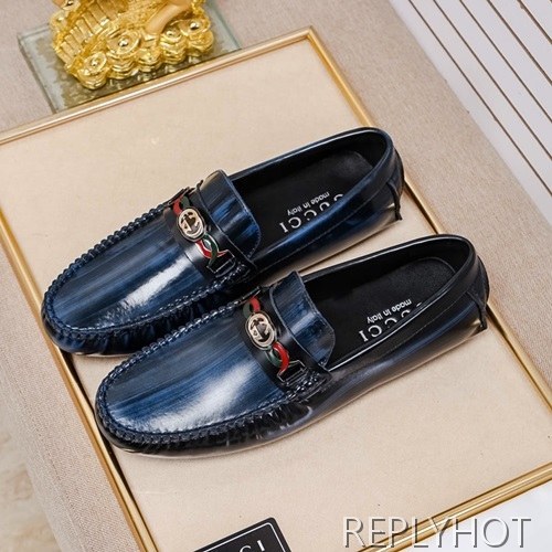 Gucci 2020 Mens Leather Loafer