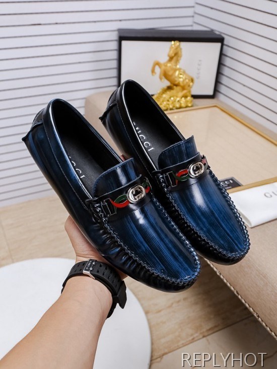 Gucci 2020 Mens Leather Loafer